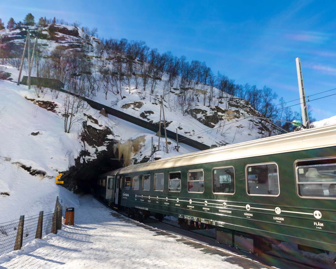Things To Do In Flam In Winter Flamsbana Railway To Myrdal