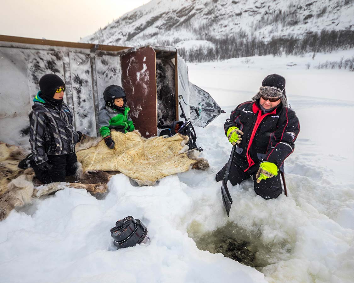 Things To Do in Kirkenes Norway Fjord Ice Fishing