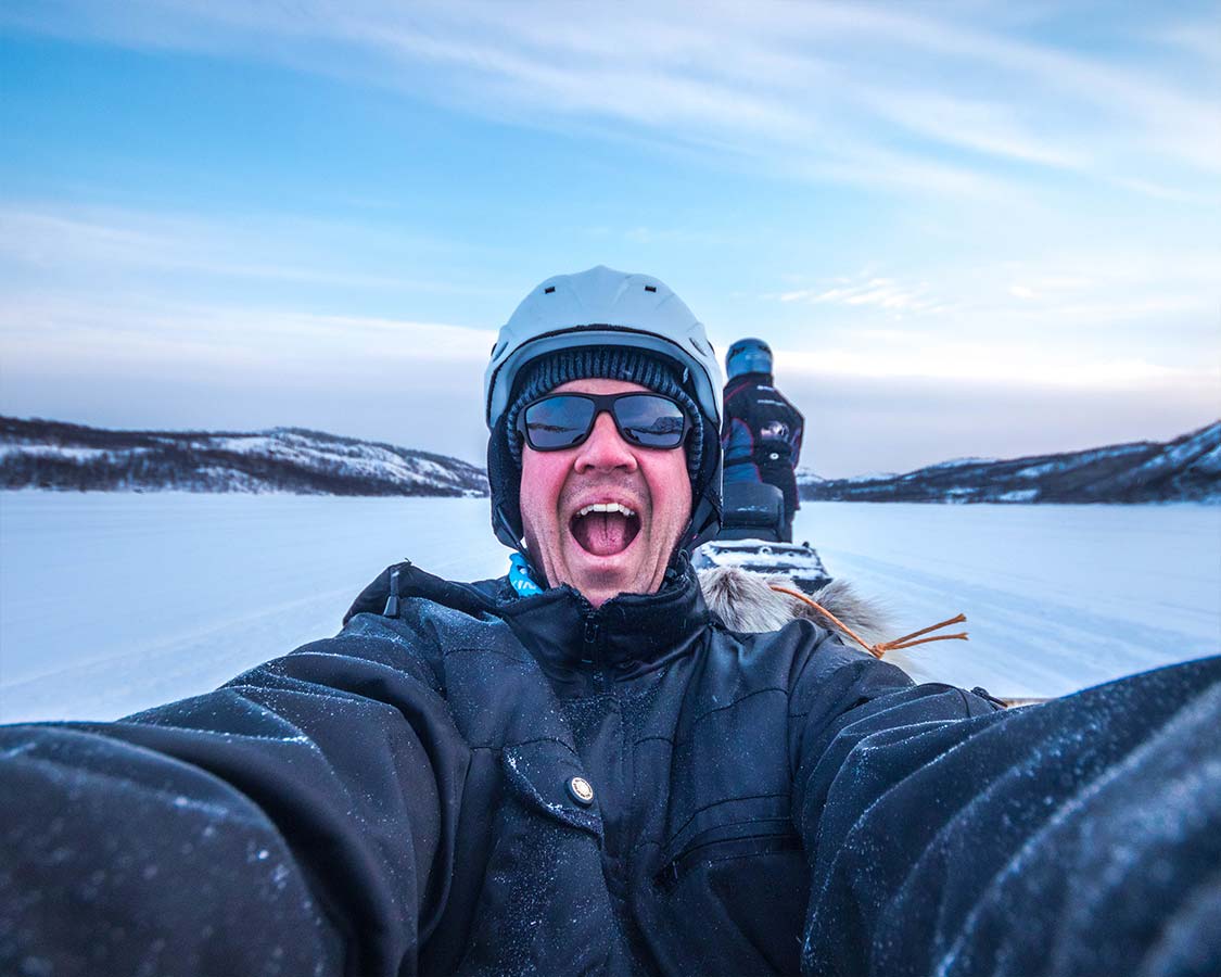 Things to do in Kirkenes Snowmobiling on a fjord