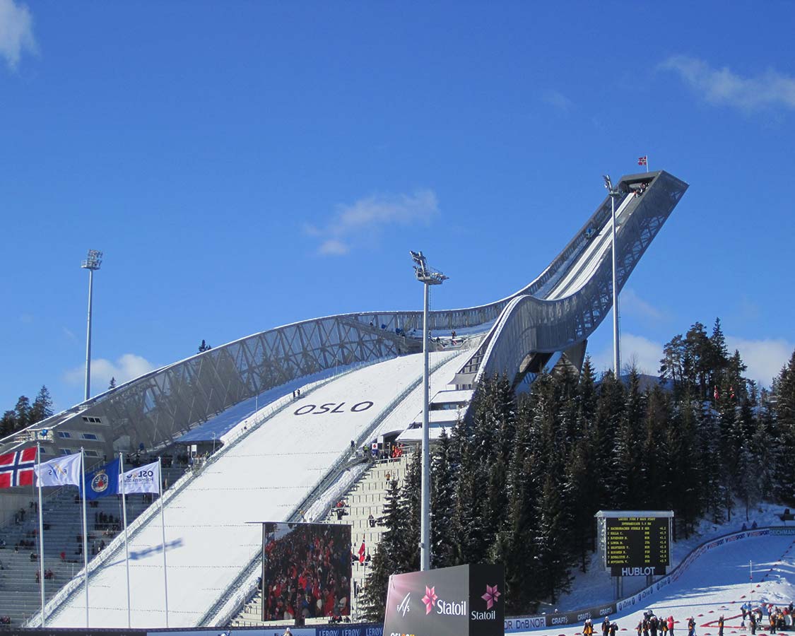 Things to do in Oslo Norway Holmenkollen Ski Jump