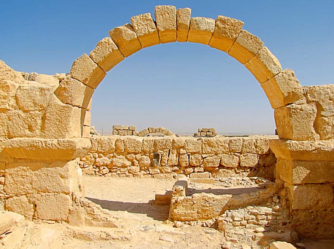 Qasr al-Hallabat Desert casltes in Jordan