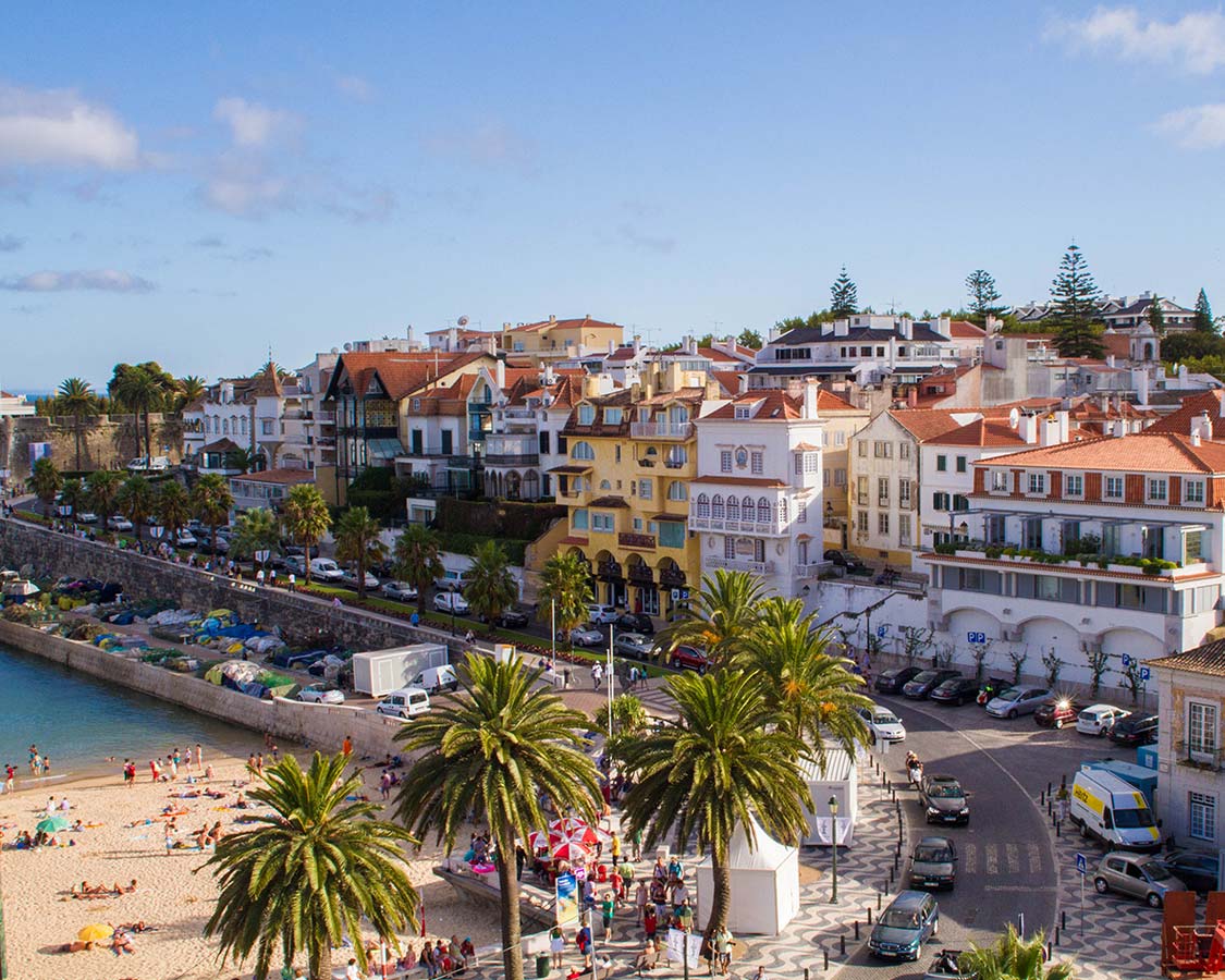Best Day trips from Lisbon Portugal Cascais Beach