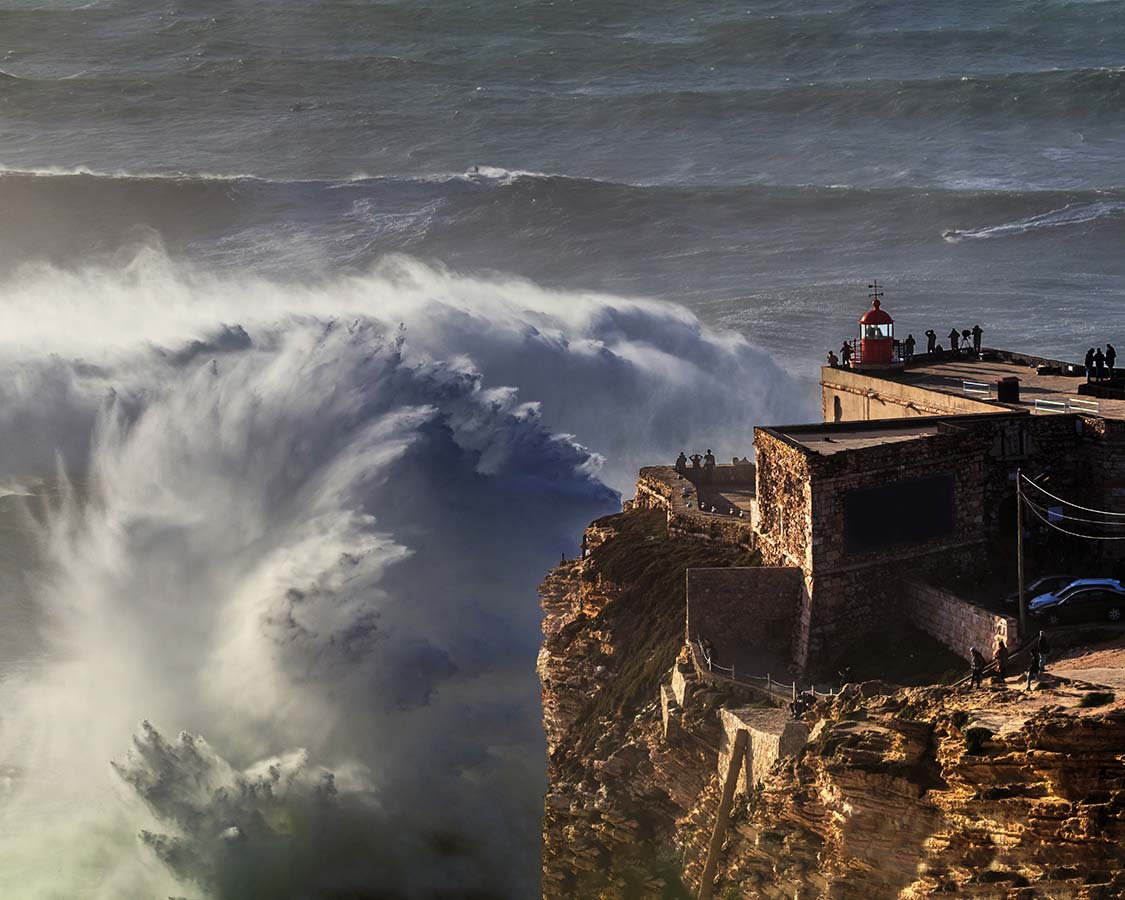 Day trips from Lisbon Nazare Beach