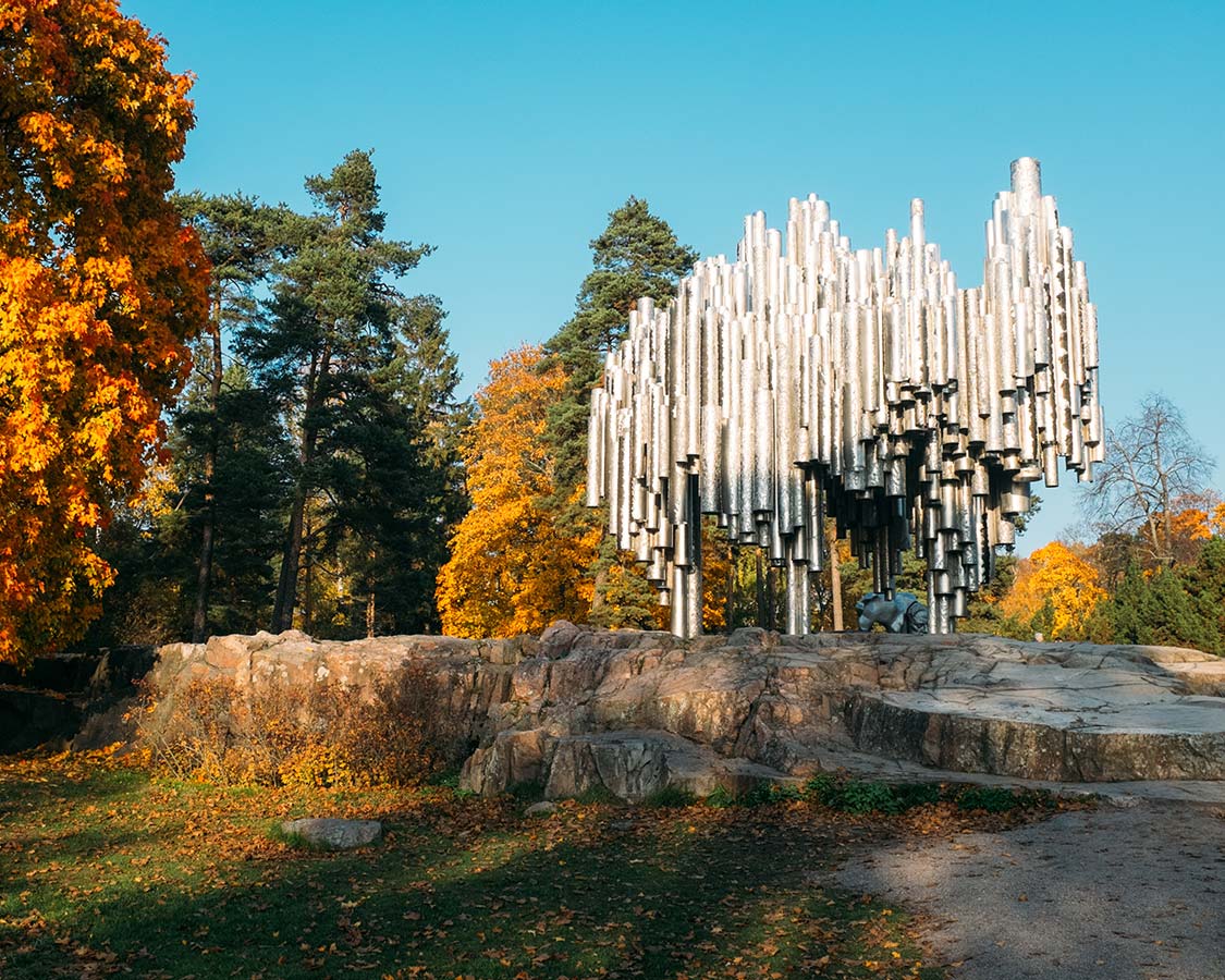 Helsinki things to do Sibelius monument