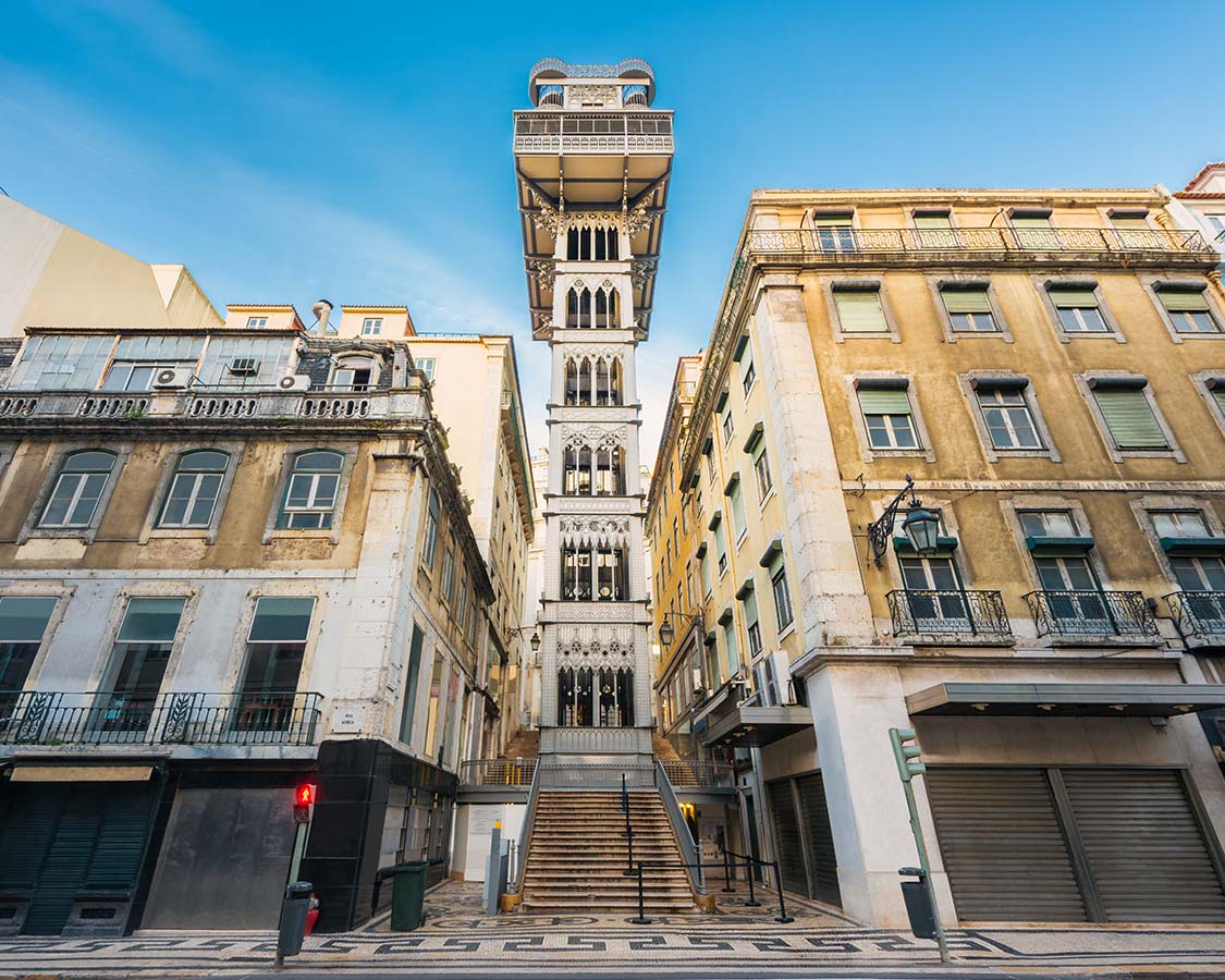 Things to do in Lisbon with children Santa Justa Elevator