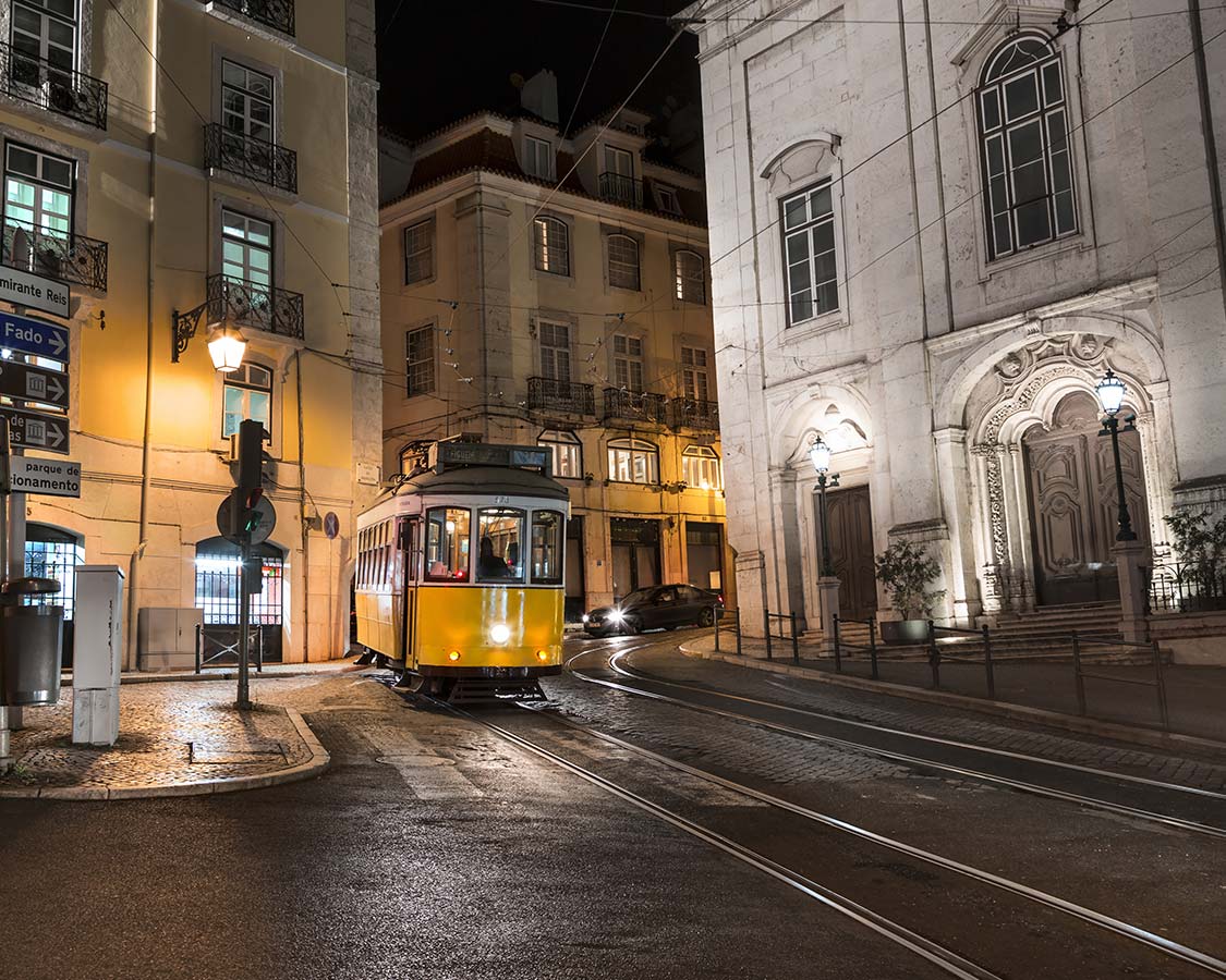 Lisbon with kids Tram 28 cable car