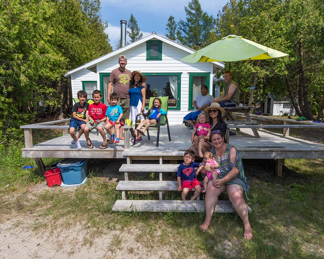 Family weekend in Sauble Beach Ontario