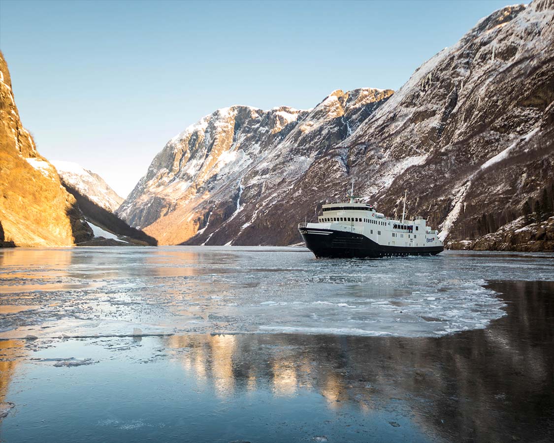 Winter in Norway Flam Fjord Tours