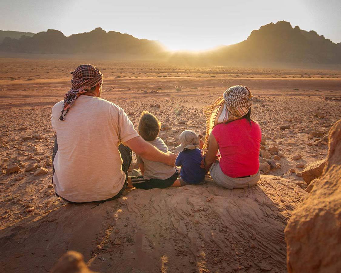 Adventure Travel For Families Wadi Rum Jordan