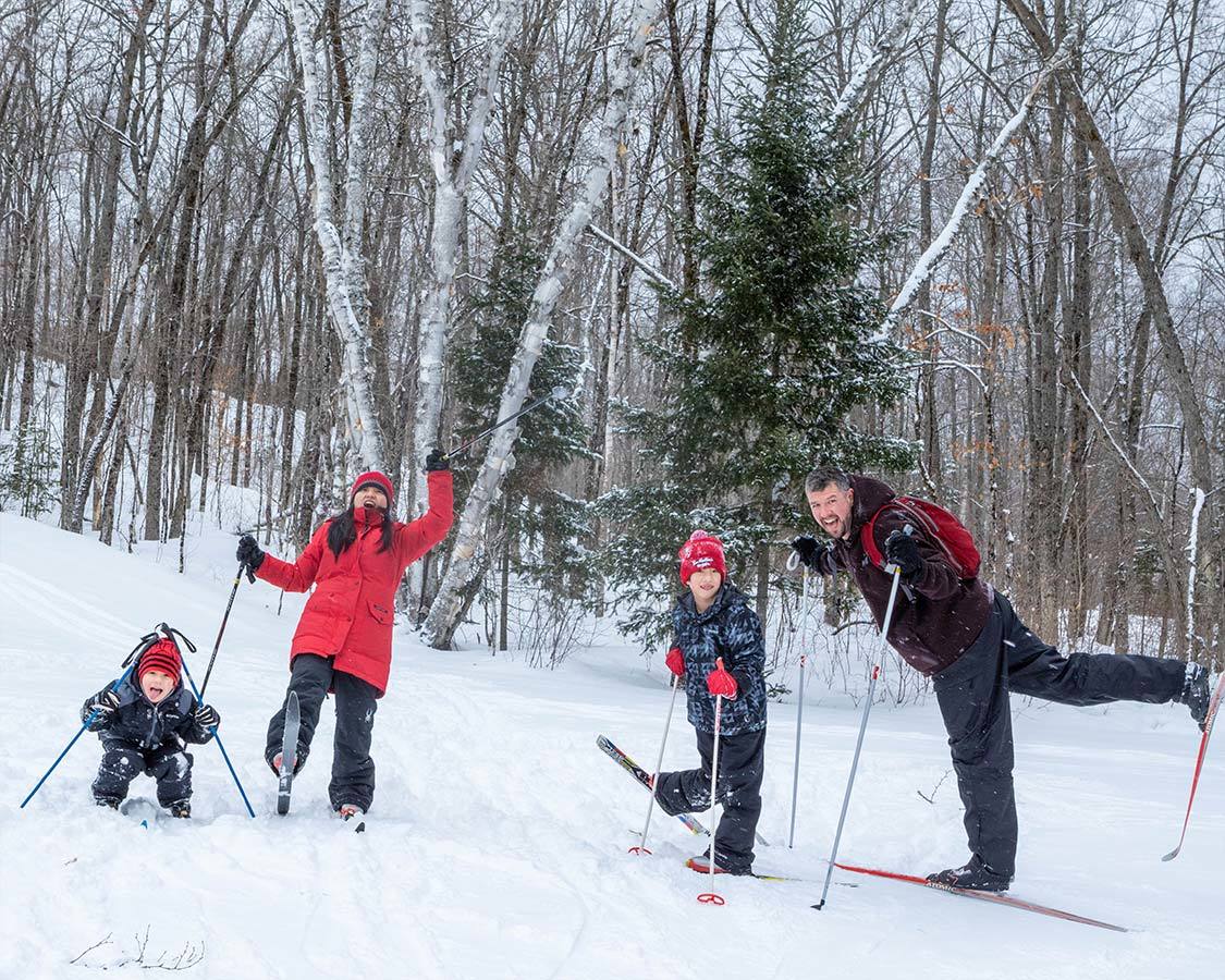 Arrowhead Provincial Park cross country ski trails