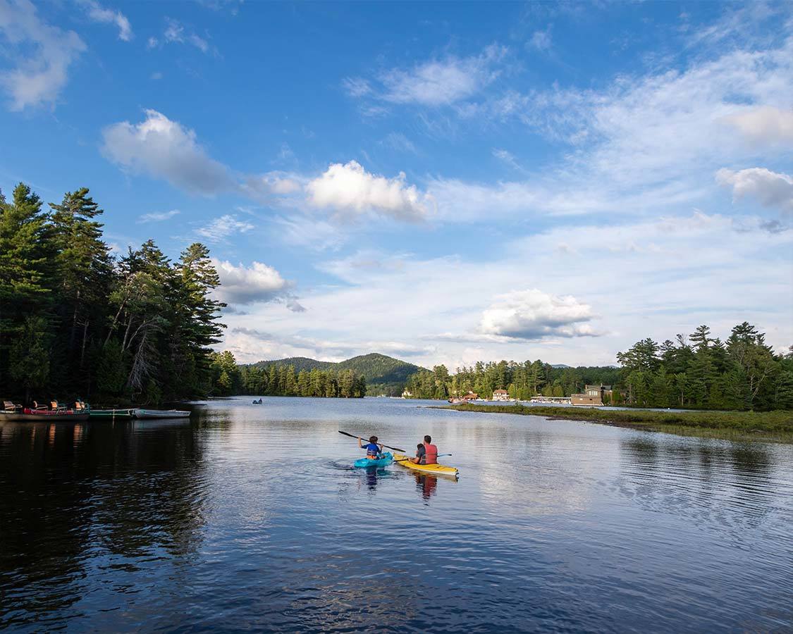 Kayak Saranac Lake things to do