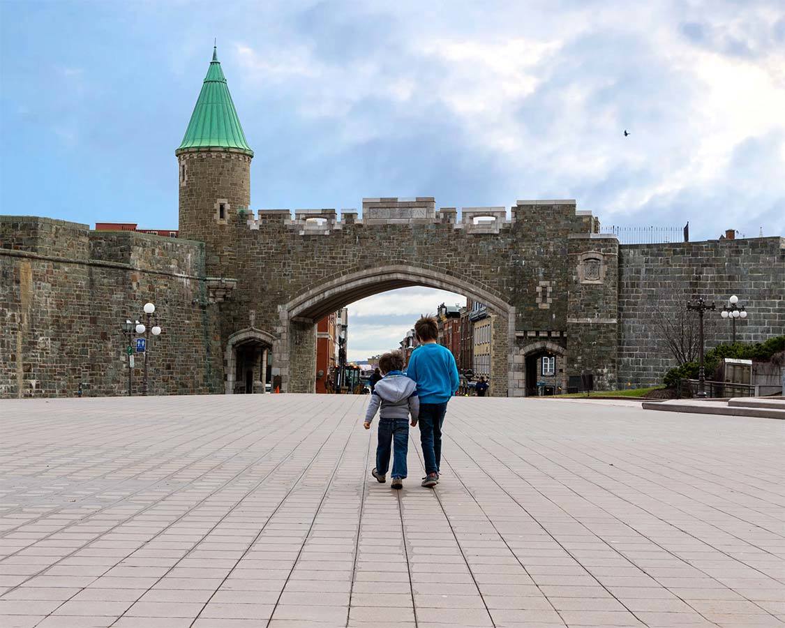 Quebec City Attractions Walls of Old Quebec