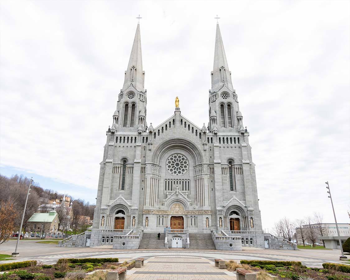 Saint Anne de Beaupre Shrine near Quebec City