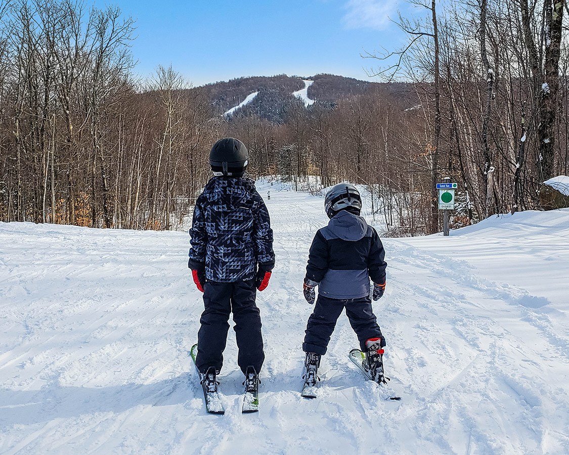 Winter In Adirondacks NY Ski Titus Mountain