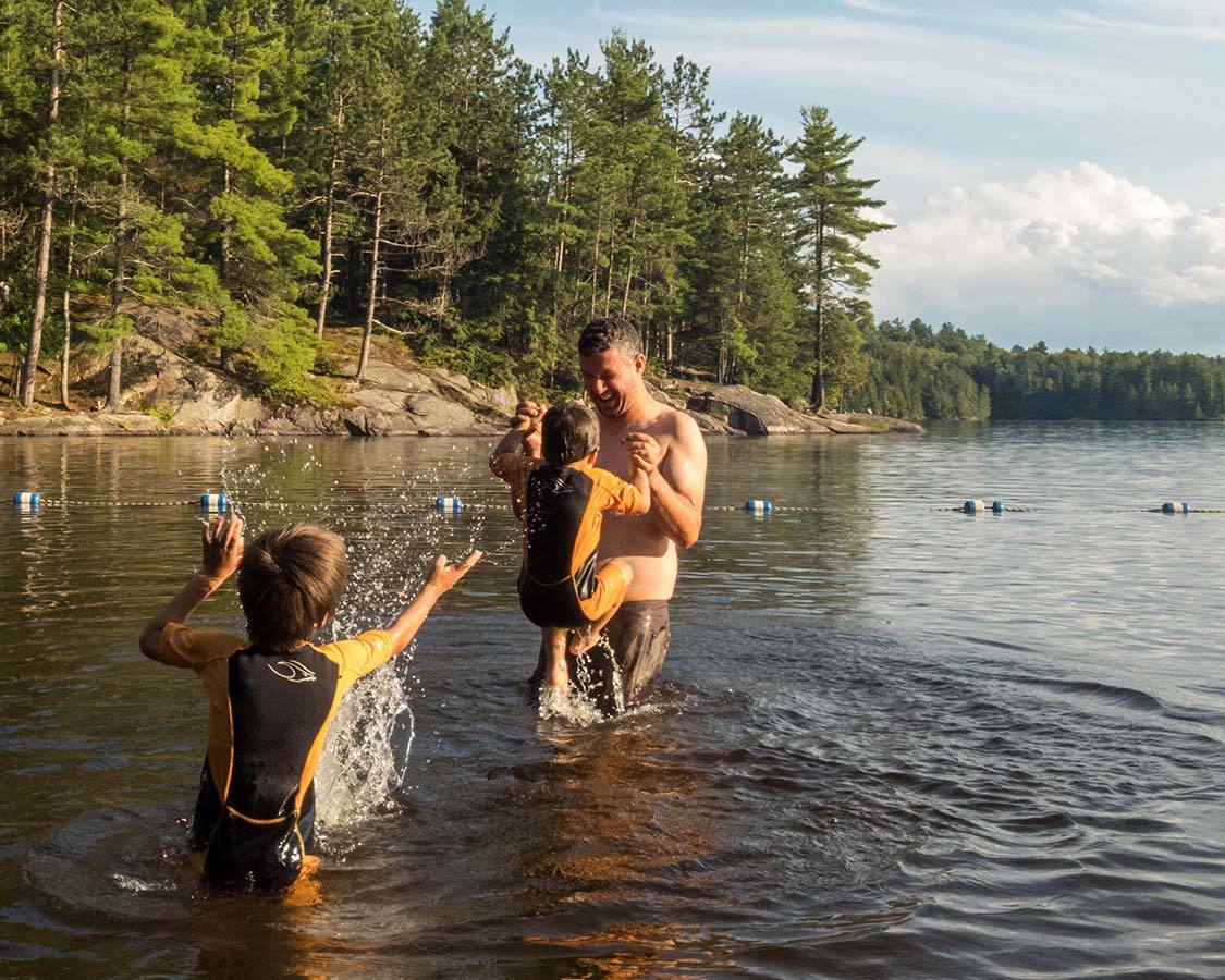 Beaches at Silent Lake Provincial Park