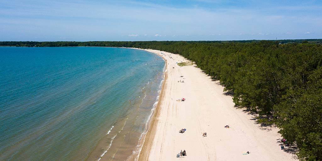 Picton Sandbanks Ontario Beach