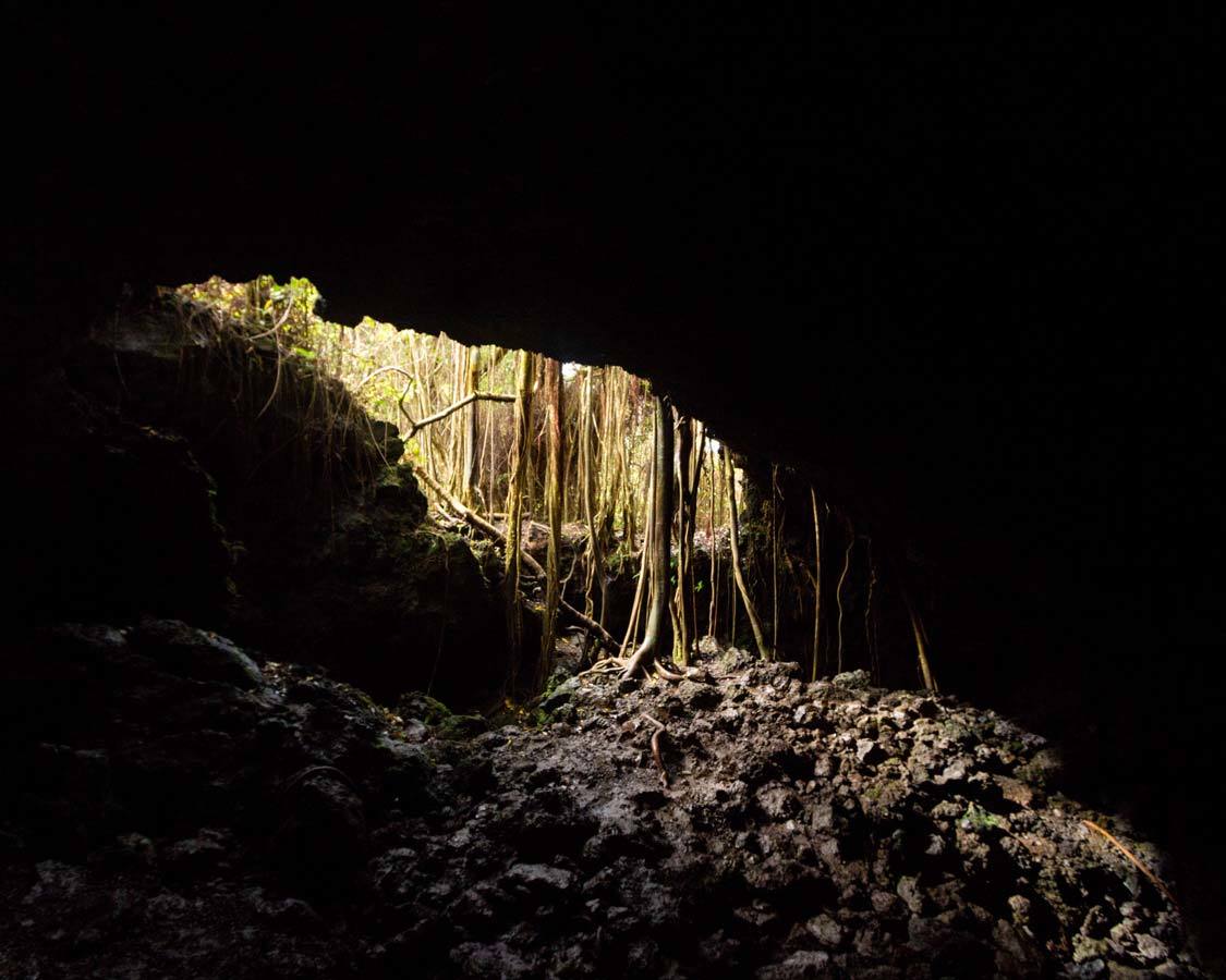 Hana Highway lava tube