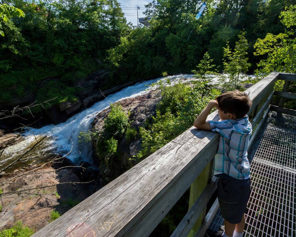 Kabir Kouba Falls Wendake Quebec