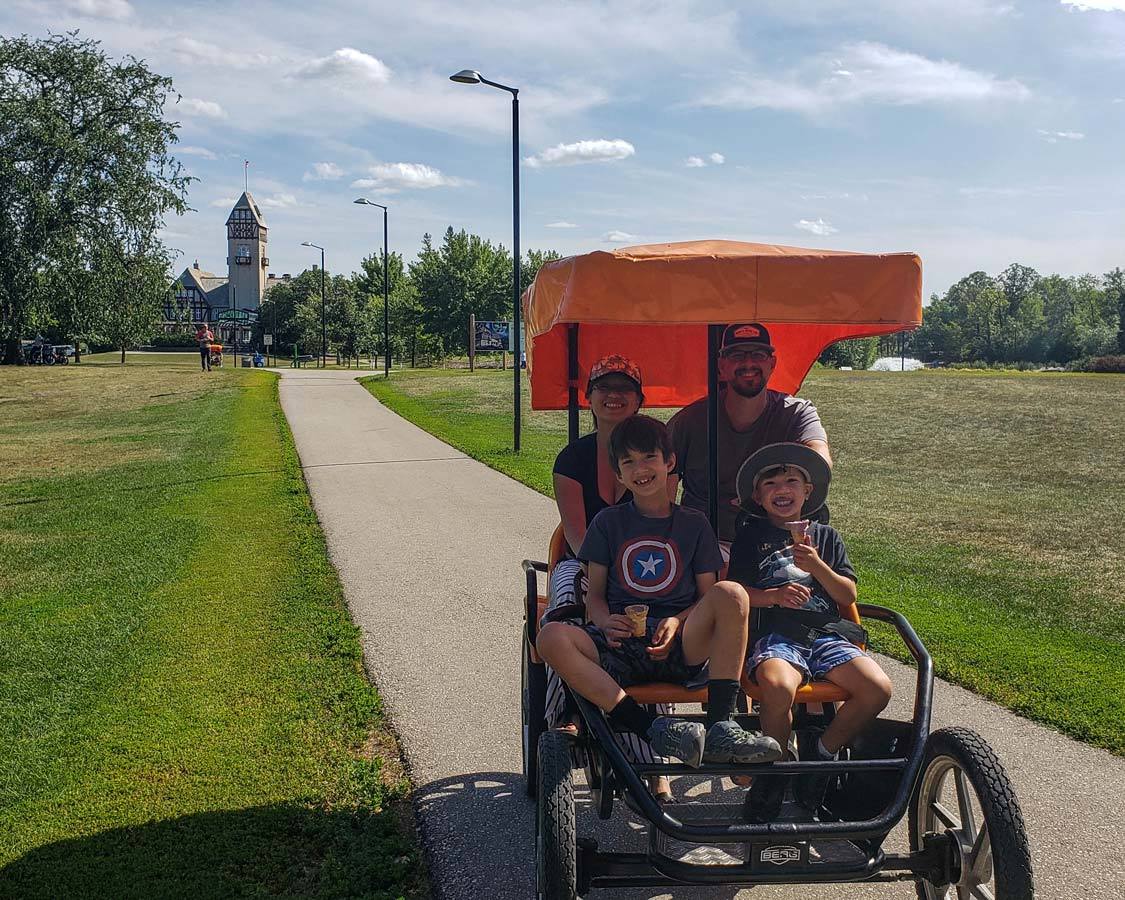 Assiniboine Park Bike Rental Fun Things To Do In Winnipeg Manitoba