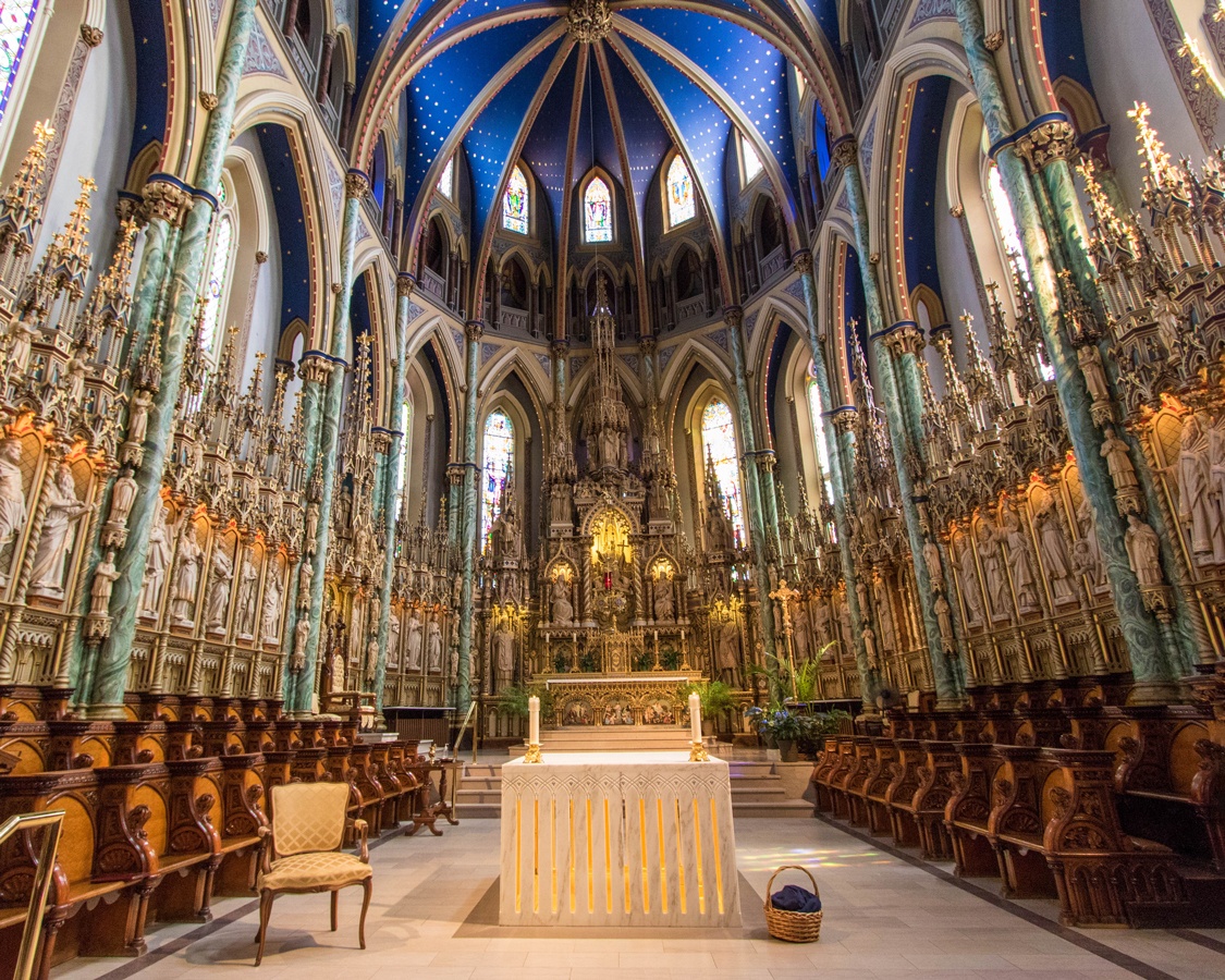 Things to do in Ottawa with Kids Notre Dame Cathedral