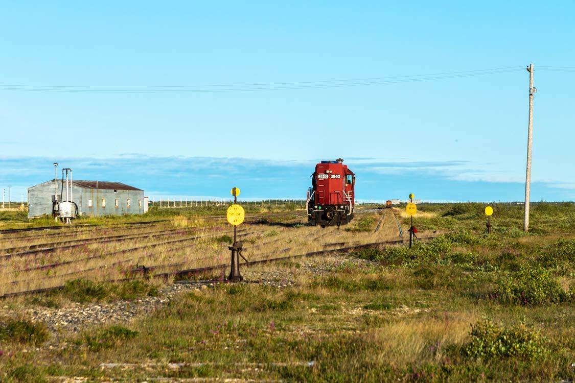 Churchill Manitoba Railyard