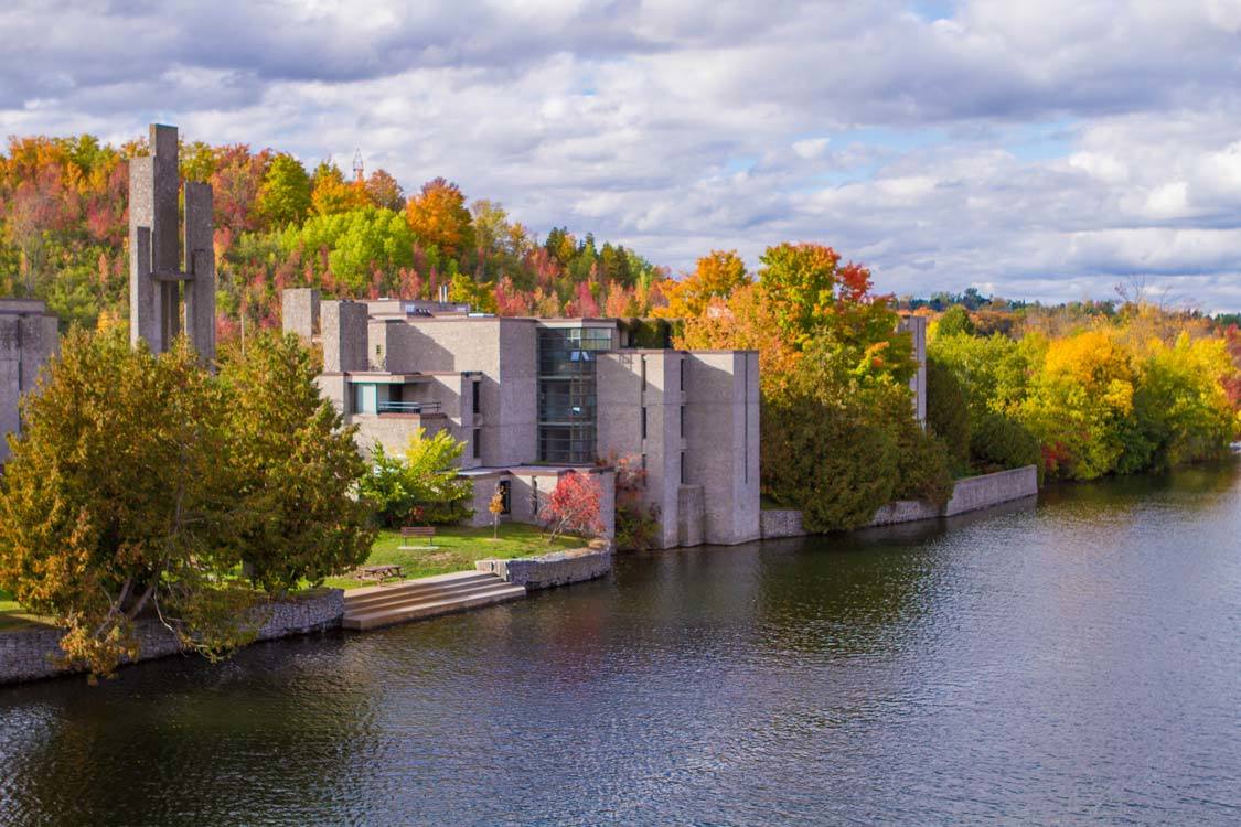 Fall Colours In Peterborough Trent University