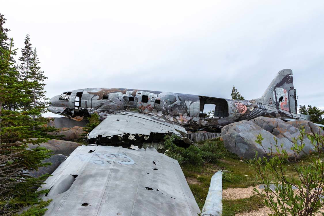 Miss Piggy Plane Wreck in Churchill Guide