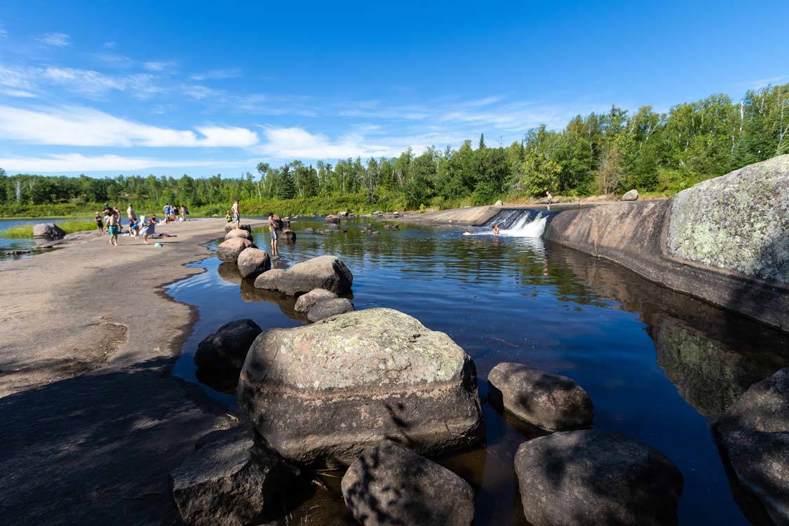 Rainbow Falls Whiteshell Park