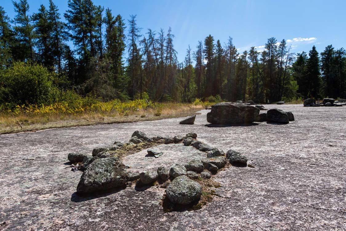 Things to do in Whiteshell Provincial Park Bannock Point Petroforms