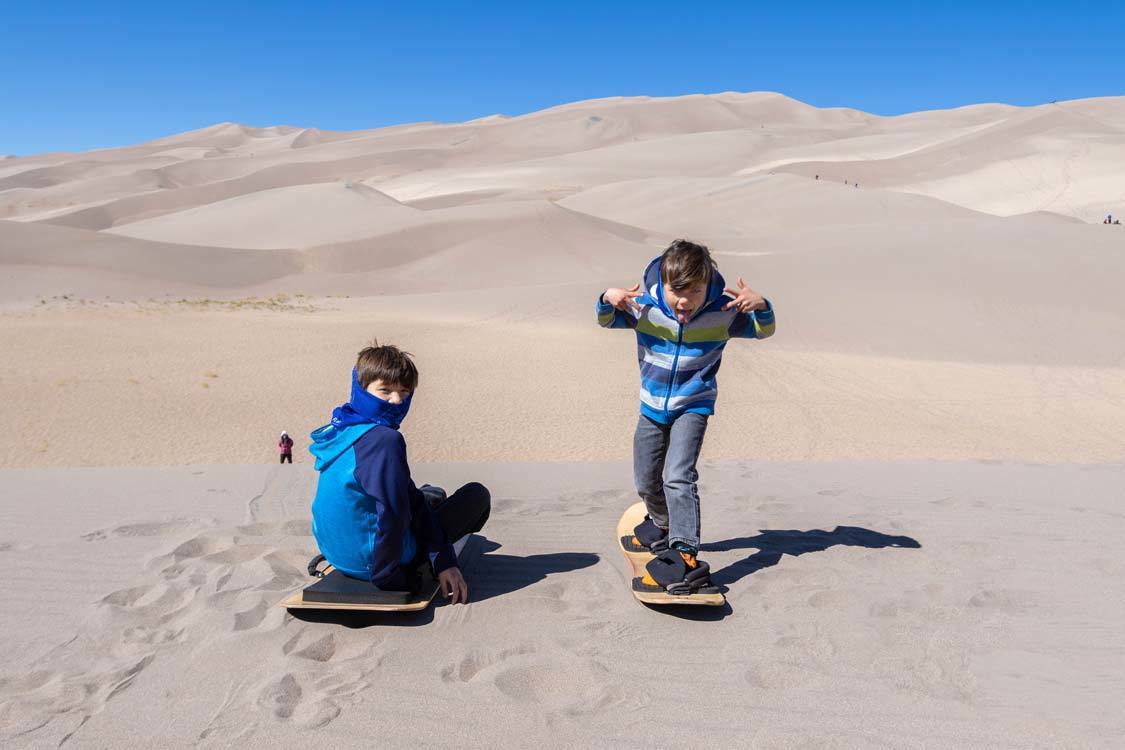 Wandering Wagars in Great Sand Dunes National Park