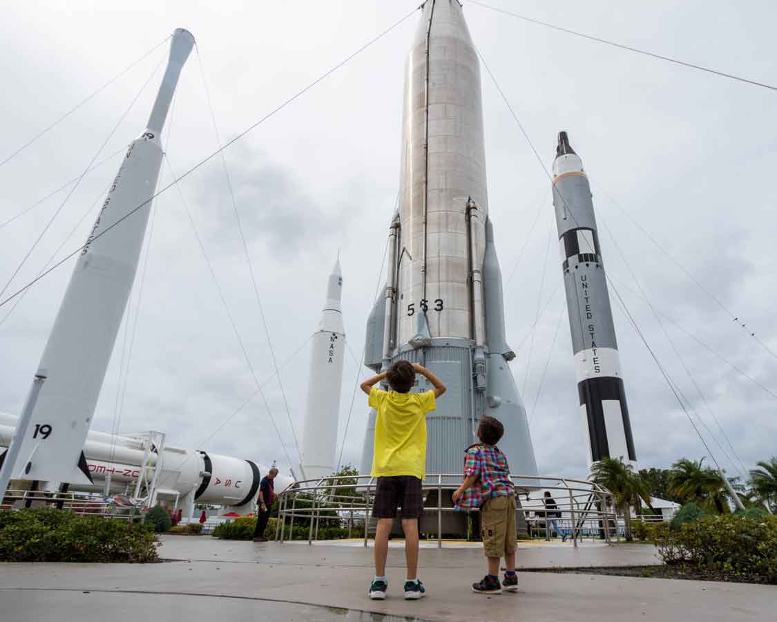 Rocket Garden at Kennedy Space Center