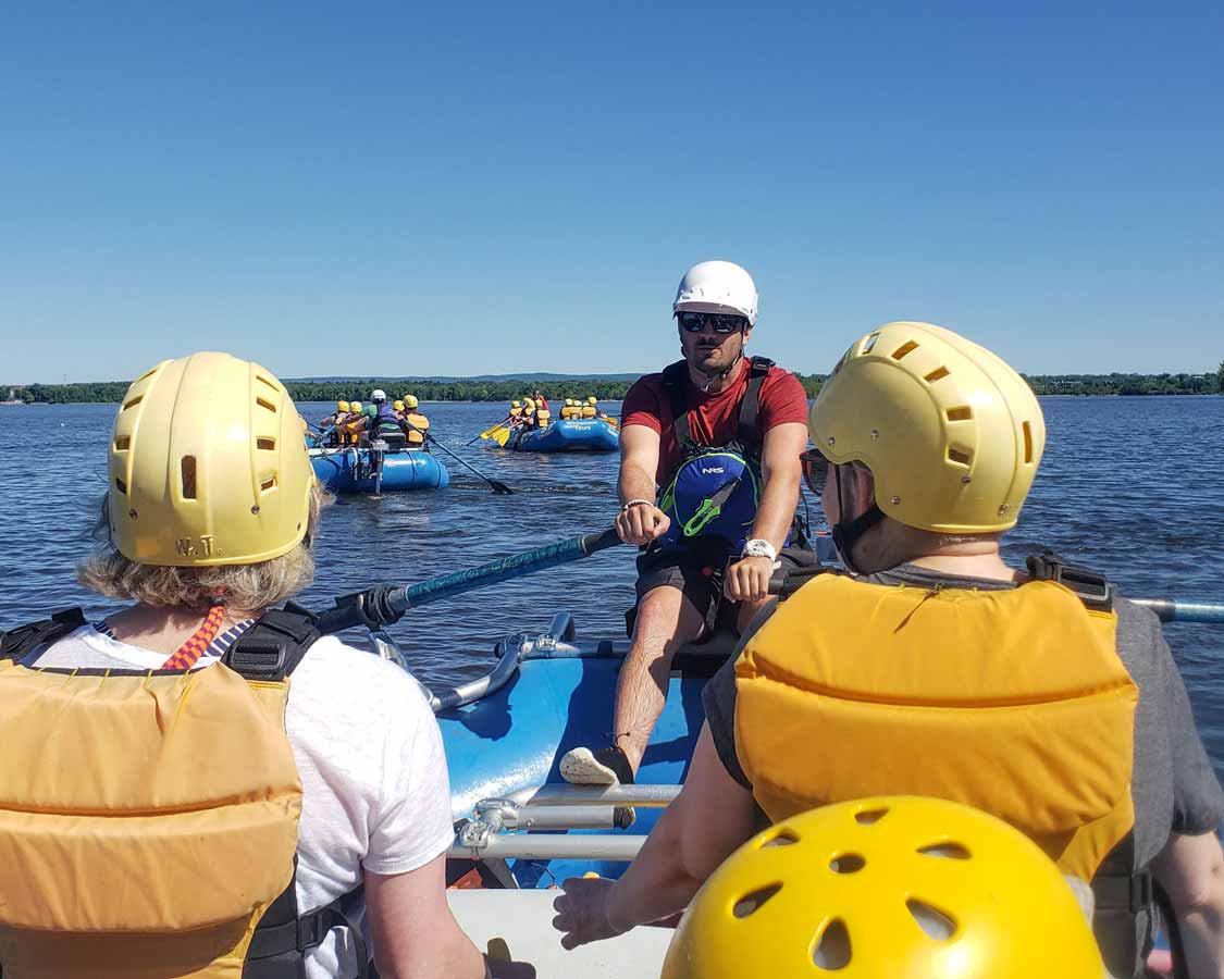 Guided Rafting on the Ottawa River