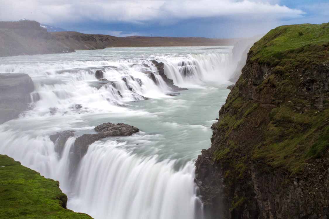 Gulfoss waterfall one of the best Iceland waterfalls