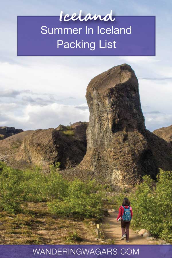 Summer In Iceland Packing List