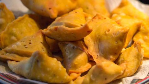 Easy cheese-samosa recipe