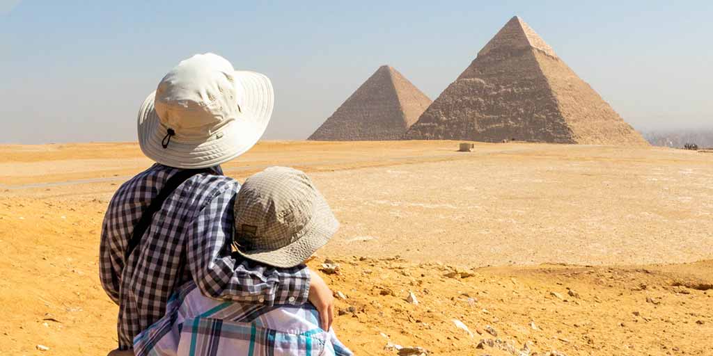 Pyramids of Giza with Kids