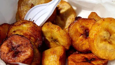 Easy Peruvian baked sweet plantains recipe