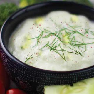 Easy Egyptian Yogurt Cucumber Dip (Salatet Zabadee)-image