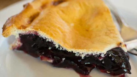 Indigenous Style Blueberry Pie Recipe