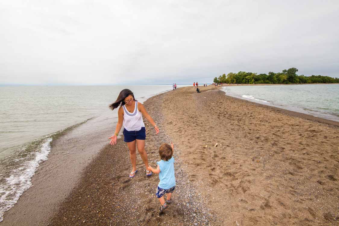 Southernmost point of Mainland Canada in Point Pelee National Park