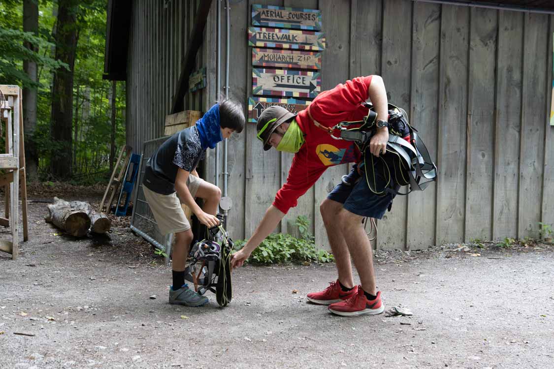 Stouffville Treetop Trekking Health and Safety