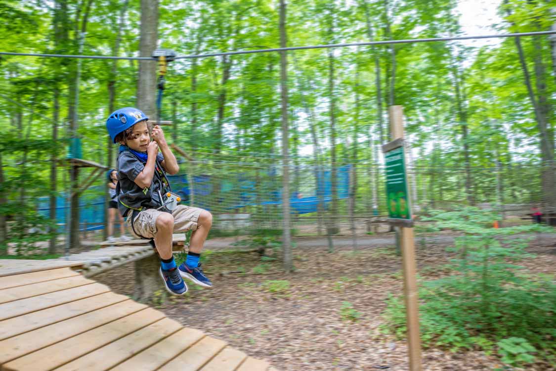 Treetop Trekking Discovery Course in Stouffville