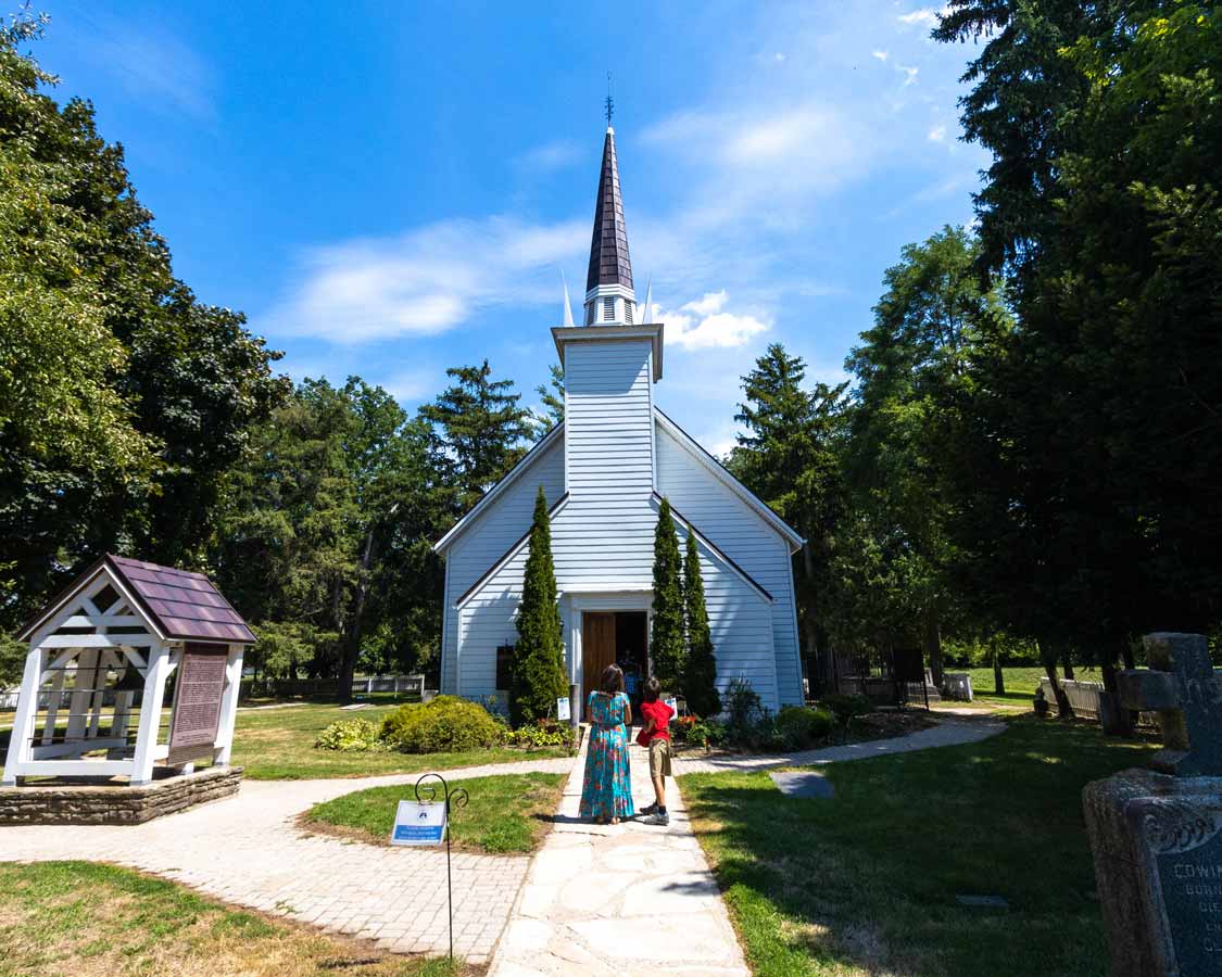 Six Nations Mohawk Chapel in Brantford Ontario