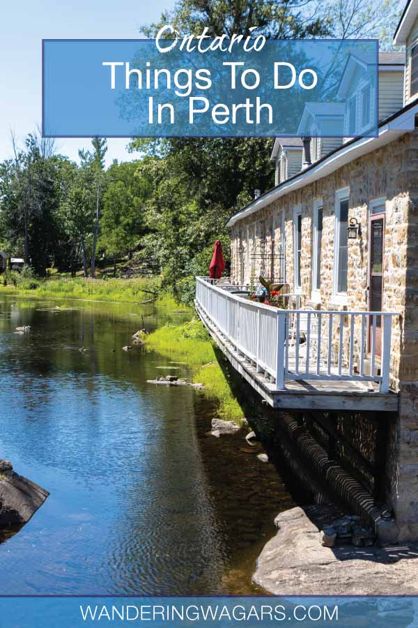 things to do in Perth Ontario