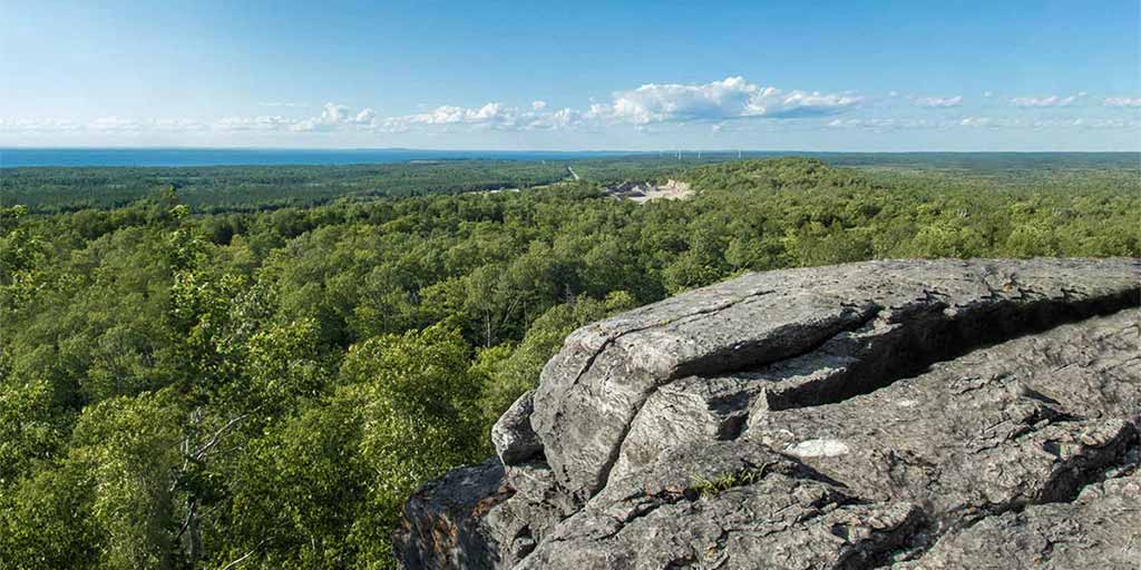 Cup and Saucer Trail on Manitoulin Island