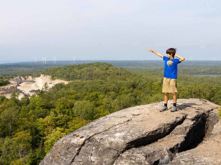 Hiking The Cup And Saucer Trail On Manitoulin Island Adventure Family