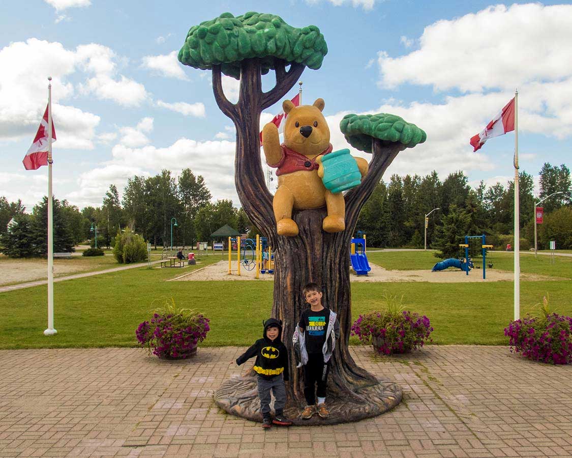 Winnie The Pooh Memorial In White River Ontario