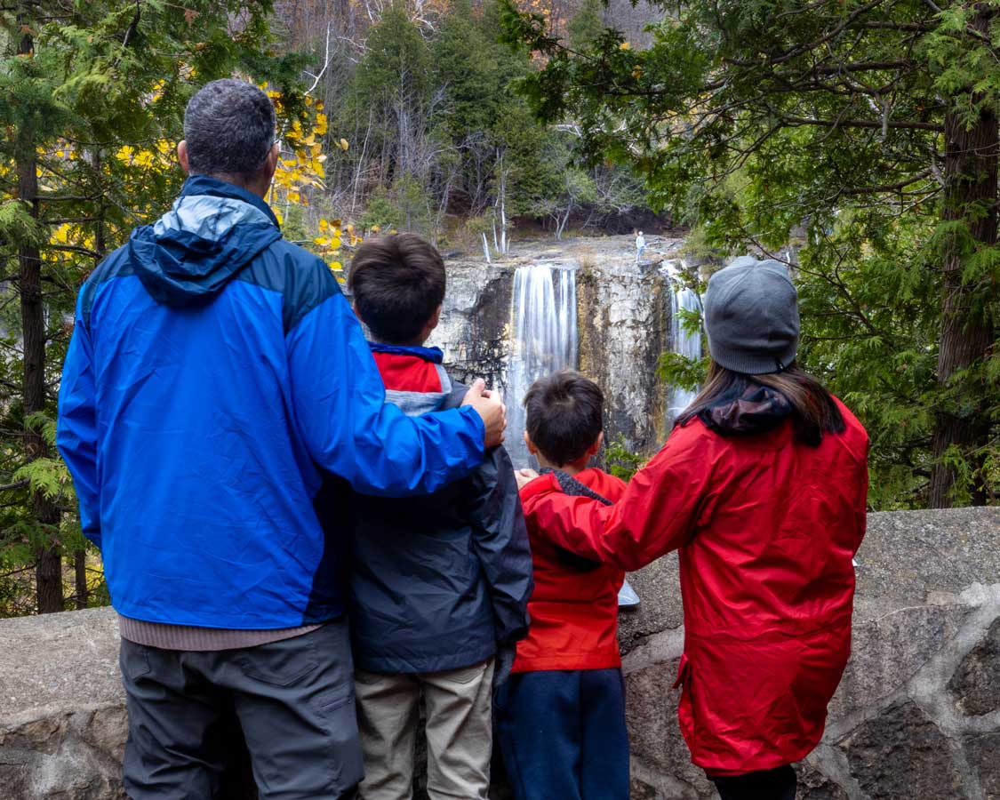 Exploring Ontario's waterfalls