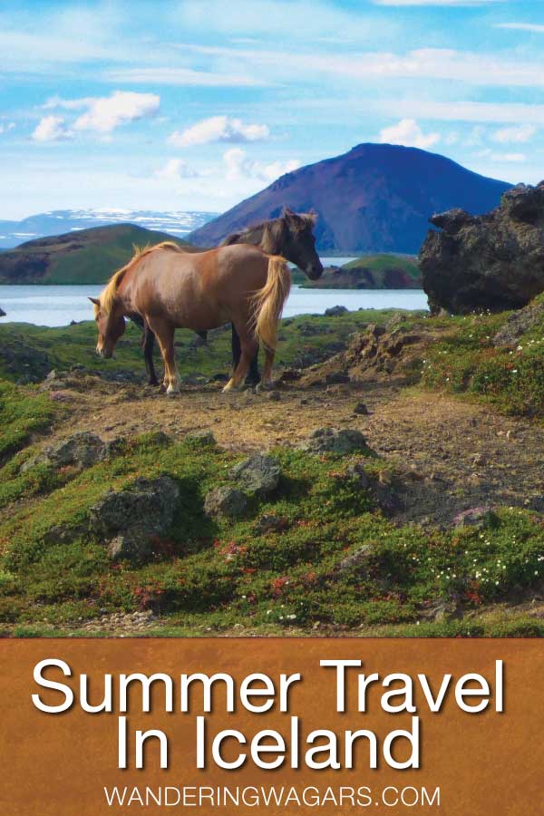 Summer travel in Iceland Pinterest