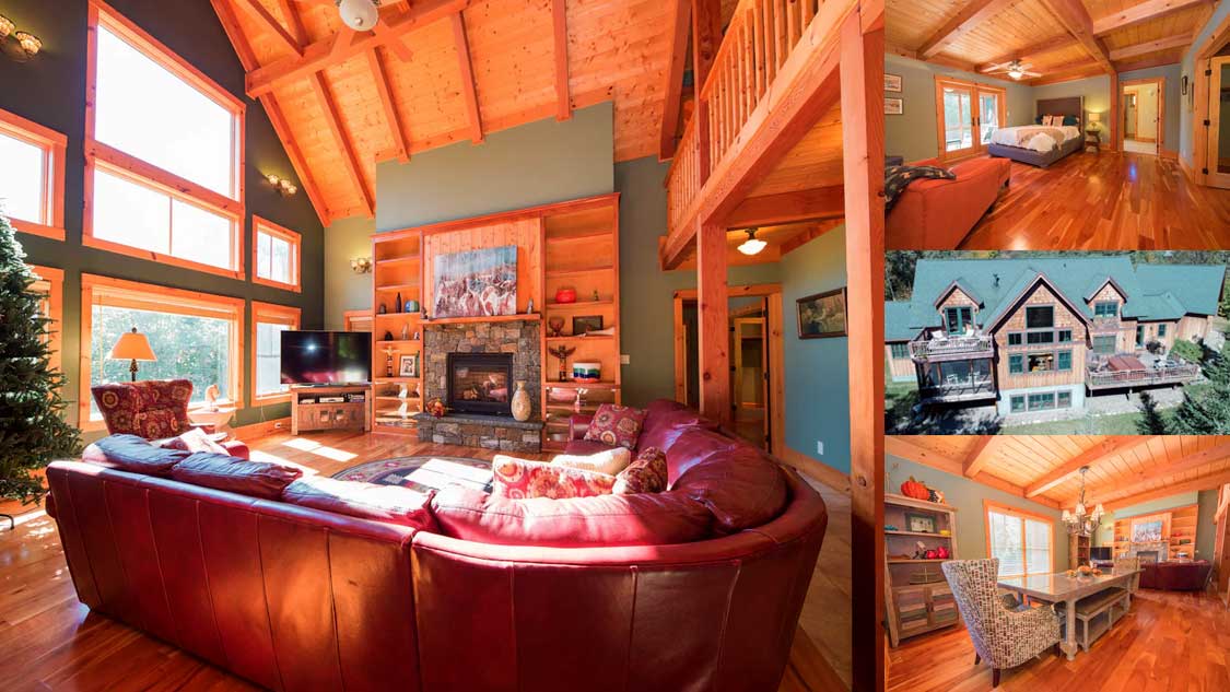 Luxury Lake Placid Airbnb rental with 9 bedrooms